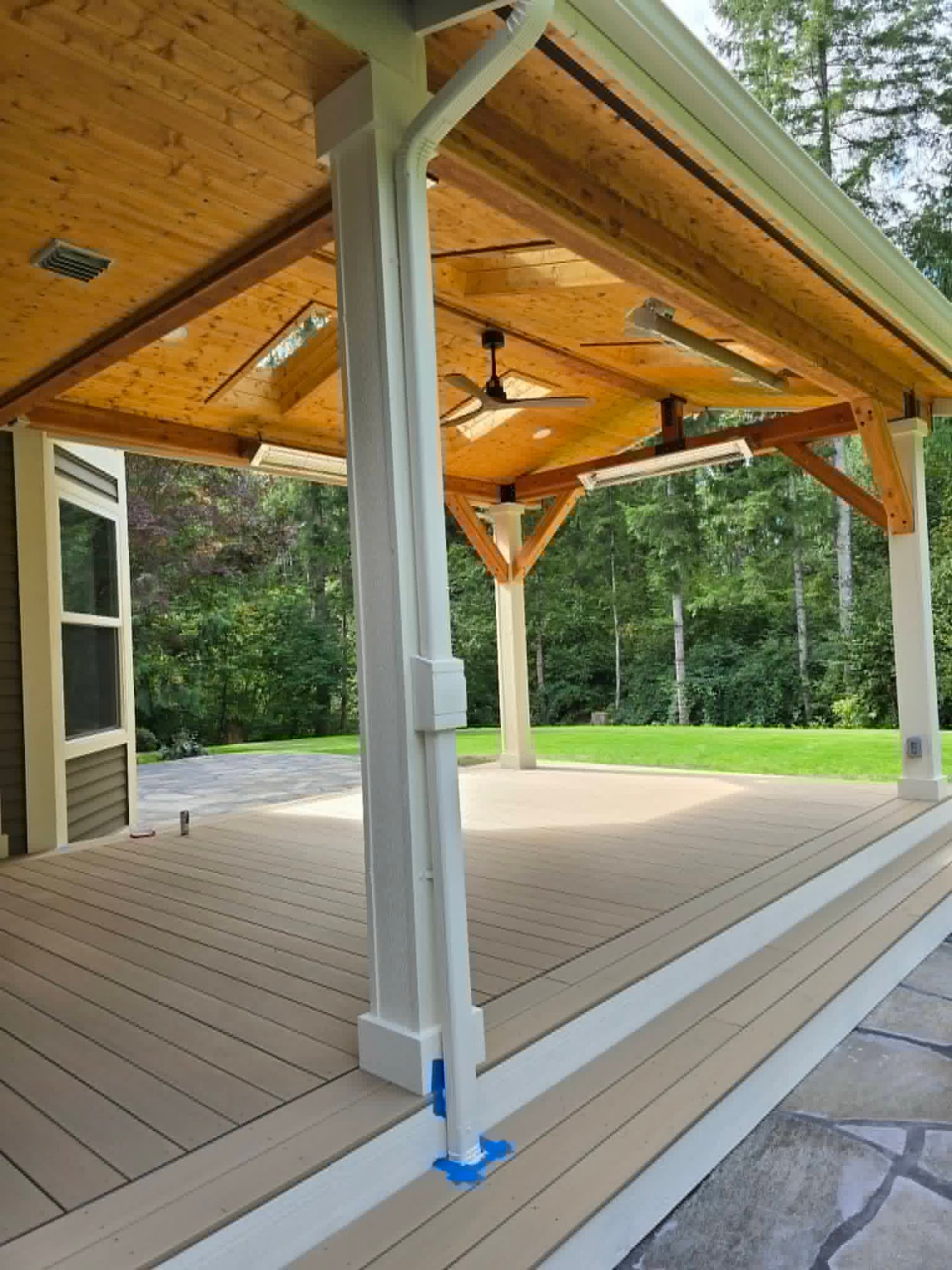 Deck and patio cover by Condor in Machias